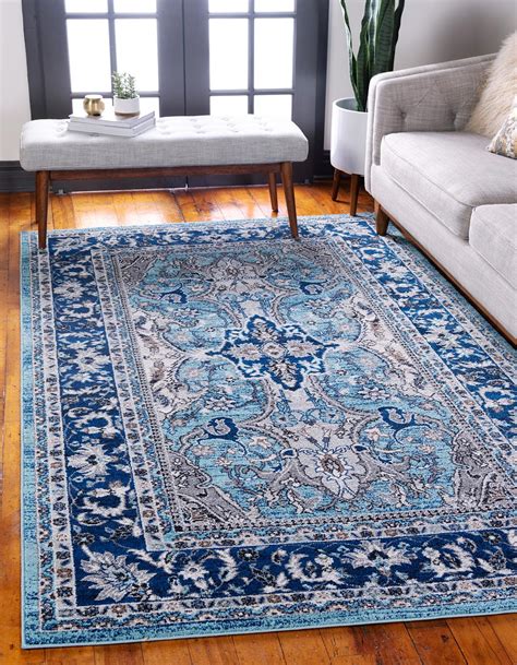 large blue rugs uk.